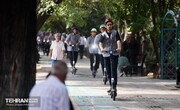 کمپین «اسکوتر کن» برای ترویج حمل‌ونقل پاک در تهران طراحی شد