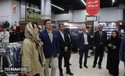 بازدید نمایندگان خارجی از مراکز عرضه کالا در تهران