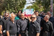 تشییع پیکر مطهر شهید «علی ابراری» در بهشت زهرا (س)