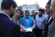 بازدید میدانی شهردار منطقه ۱۲ از محله هرندی با همراهی هیأت امنای محله