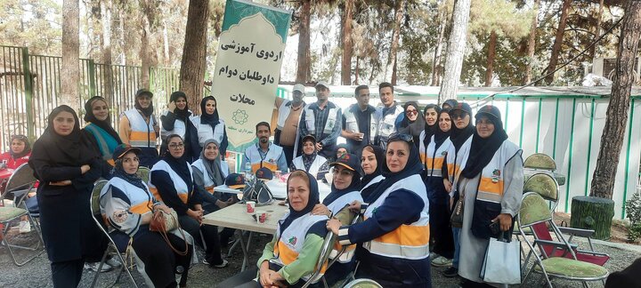 تقویت آمادگی نیروهای دوام منطقه ۸ در تمرین میدانی بوستان سرخه‌حصار 