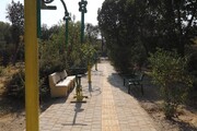 اتمام بهسازی بوستان خیرین مدرسه‌ساز با اجرای ۲ هزار و ۵۰۰ مترمربع کفپوش