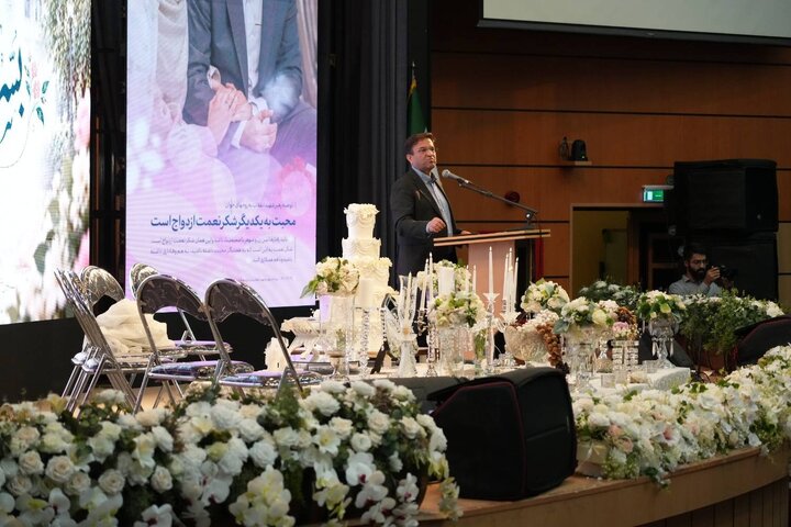 برگزاری جشن بزرگ «دل‌آرام شهر» ازدواج دانشجویی ویژه دانشجویان دانشگاه علوم پزشکی تهران