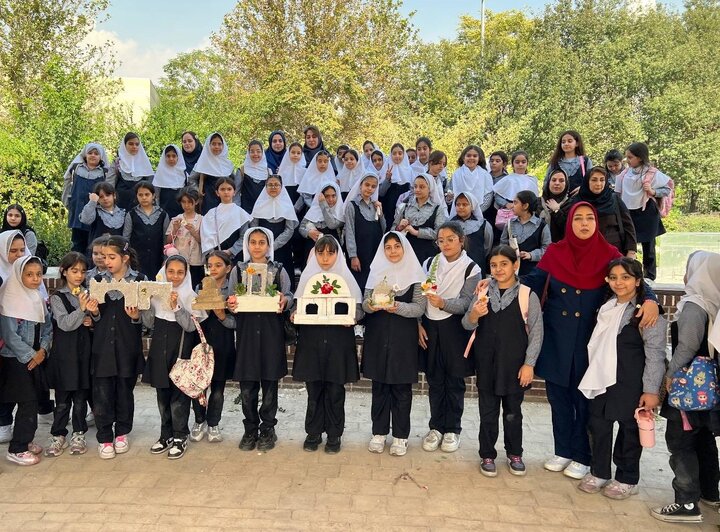 باغ‌موزه مینیاتور میزبان دانش‌آموزان مدارس تهران 
