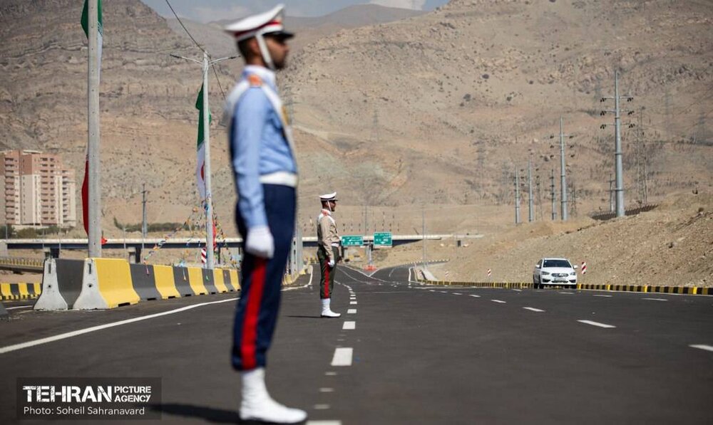 از میدان رزم تا میدان عمران/ روایتی از افتتاح پروژه بزرگراه شهید موسوی