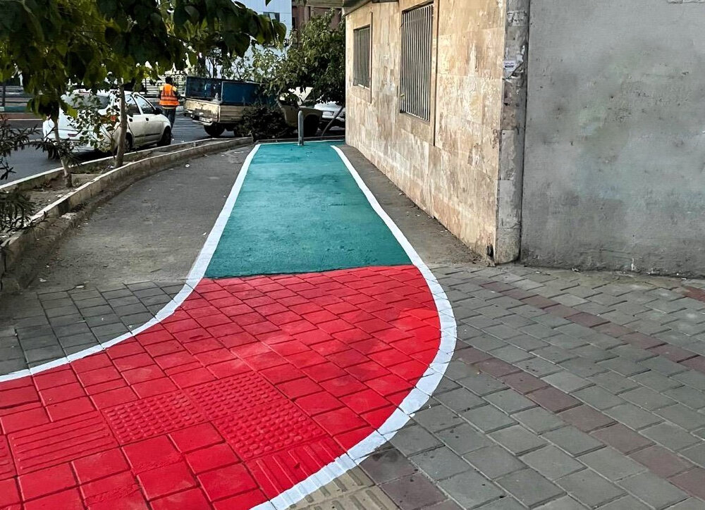 تداوم ایمن‌سازی و خط‌کشی مسیر سرزندگی در منطقه ۵