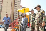 مرتضوی از شهرک مسکونی زینبیه بازدید کرد