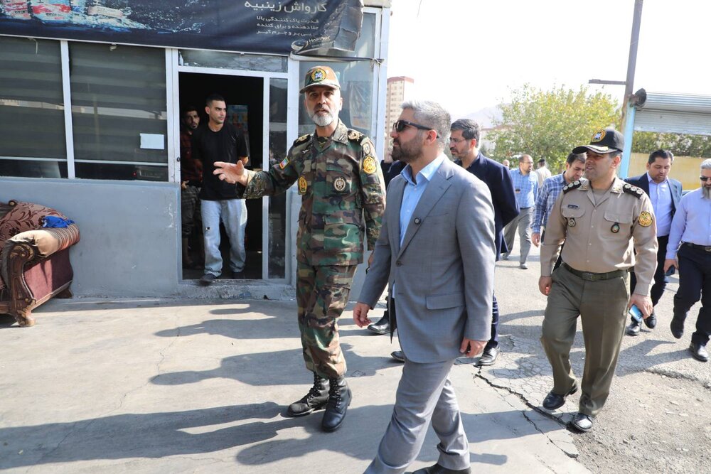 مرتضوی از شهرک مسکونی زینبیه بازدید کرد