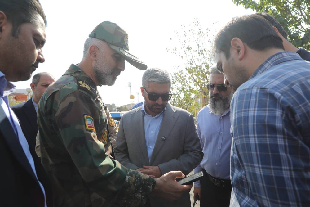 مرتضوی از شهرک مسکونی زینبیه بازدید کرد