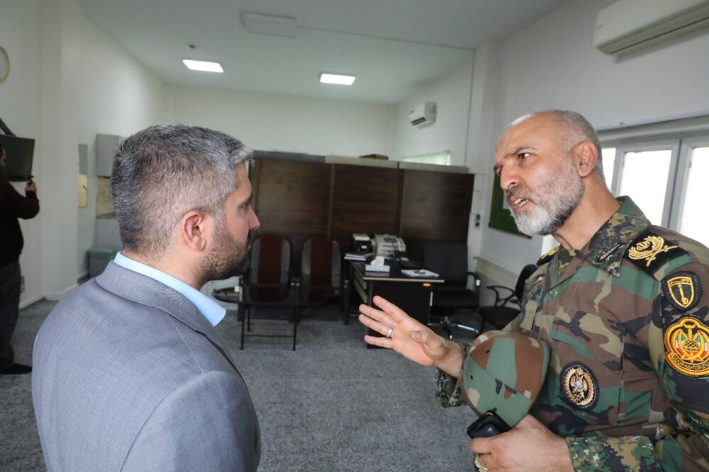 مرتضوی از شهرک مسکونی زینبیه بازدید کرد