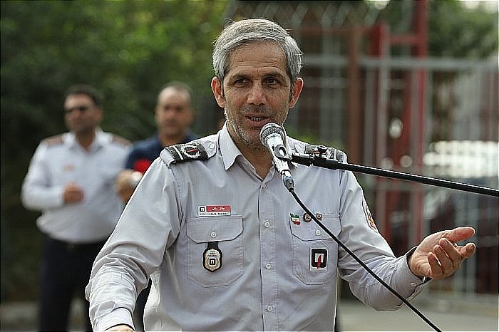 آموزش آتش‌نشانان داوطلب تهران در شرایط جنگی متوقف نشد
