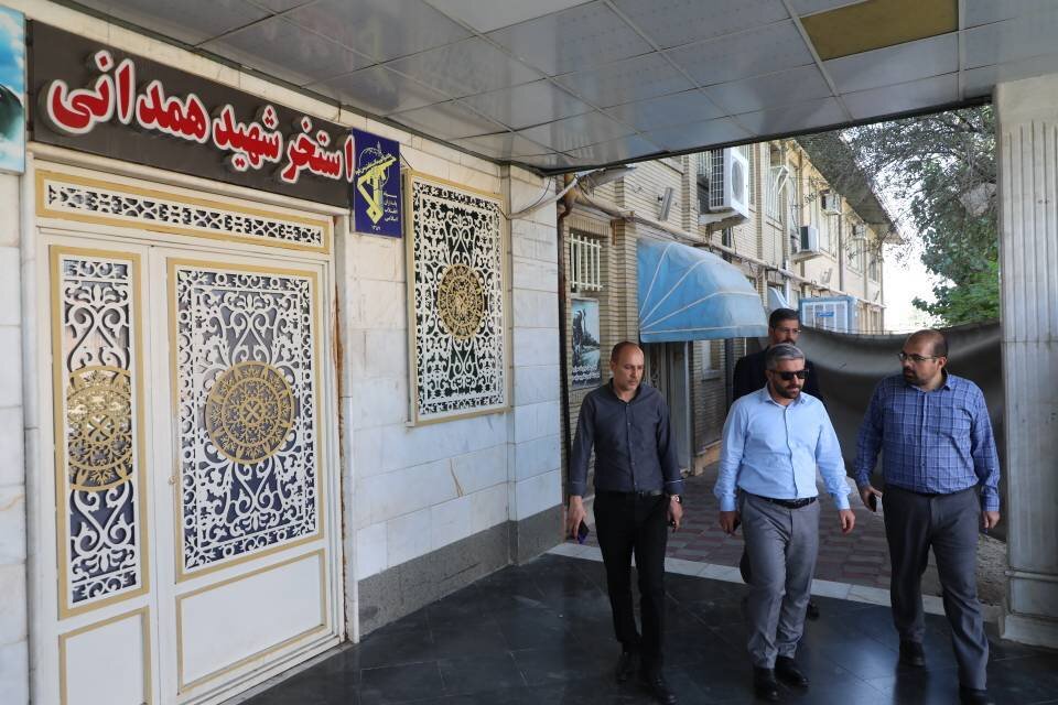 مرتضوی از سرانه‌های ورزشی ناحیه چهار بازدید کرد