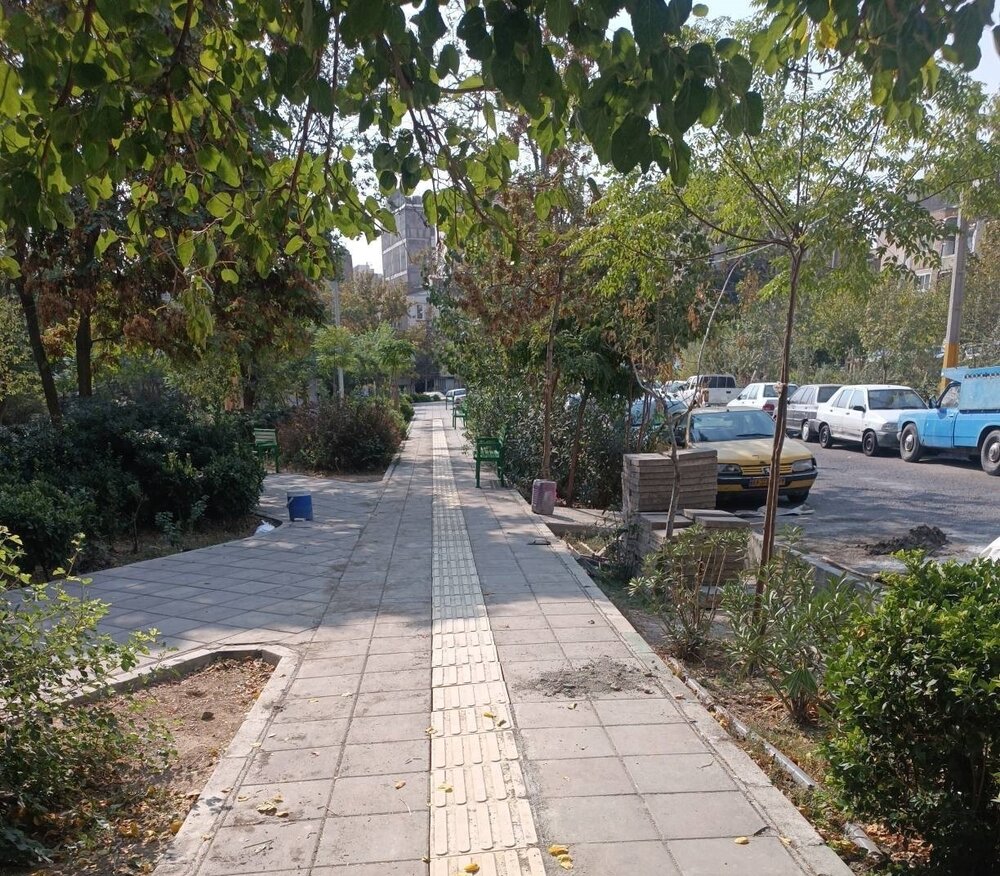مناسب‌سازی ۹۰۰۰ متر از معابر منطقه ۴ برای تردد توانیابان طی ۷ ماه گذشته