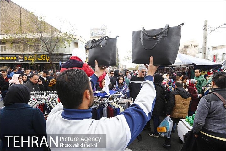 ساماندهی محورهای پرتراکم بساط‌گستری در تهران ادامه دارد