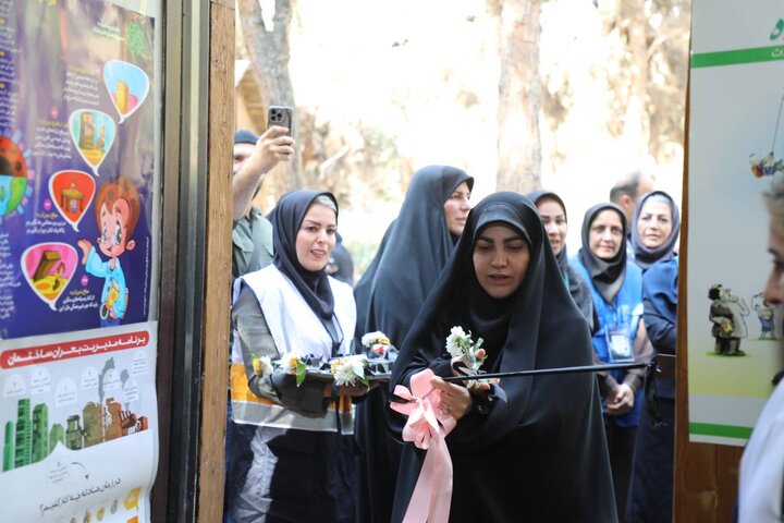افتتاح خانه دوام و ایمنی در بوستان بانوان ریحانه منطقه ۲۲