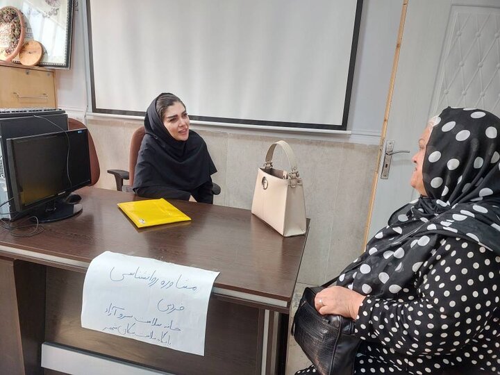 برگزاری مشاوره روان‌شناسی فردی رایگان در خانه‌های سلامت منطقه ۲۲