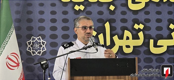 پیوستن ۱۰۵ آتش‌نشان تازه‌نفس به بدنه عملیاتی آتش‌نشانی تهران با شعار «آتش نشان تا پای جان»