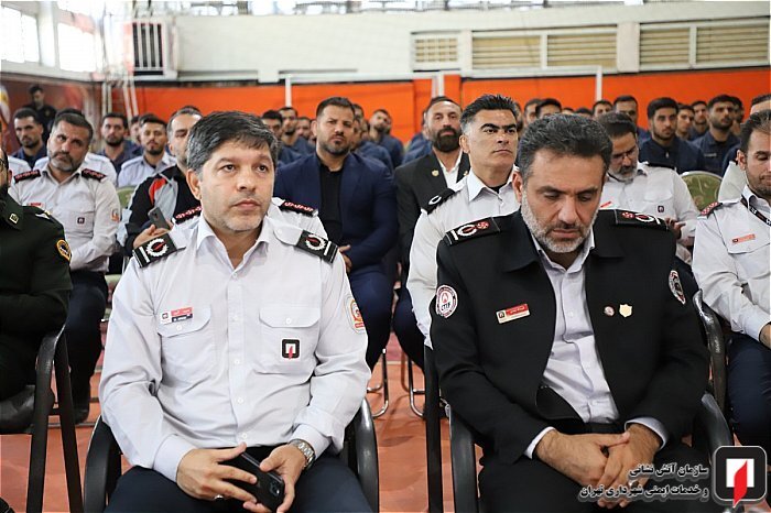 پیوستن ۱۰۵ آتش‌نشان تازه‌نفس به بدنه عملیاتی آتش‌نشانی تهران با شعار «آتش نشان تا پای جان»