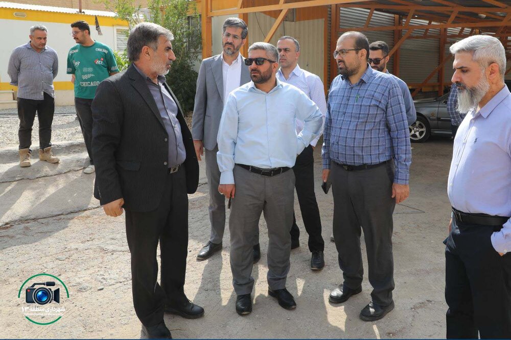 پایش میدانی مرتضوی از شهرک شهید الماسی