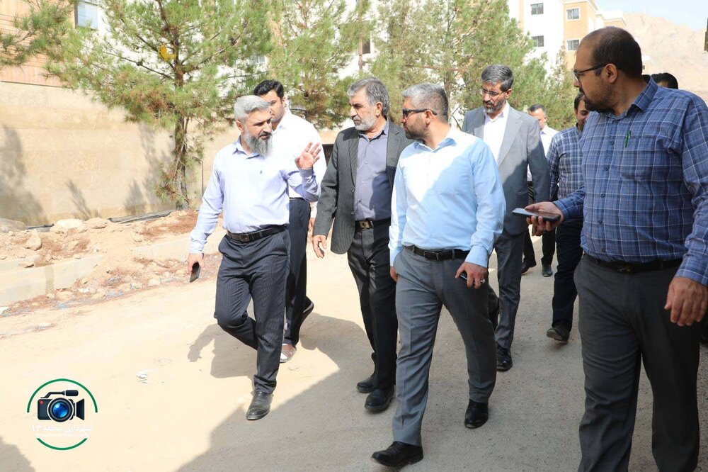 پایش میدانی مرتضوی از شهرک شهید الماسی